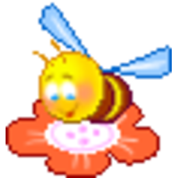 Bee Flower — pixel-art emoji for Slack & Discord (Discord)