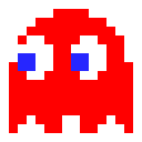 Red Ghost — pixel-art emoji for Slack & Discord