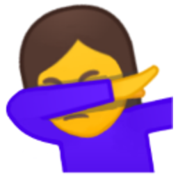 Person Dabbing — dance emoji for Slack & Discord (Discord)