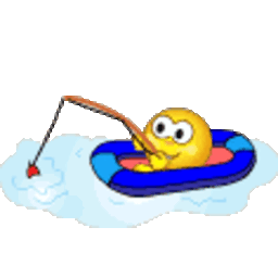 Raft Fishing — cartoon emoji for Slack & Discord (Discord)