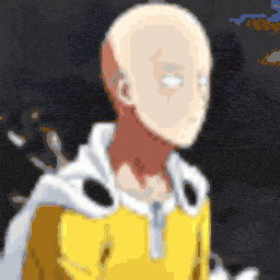 One Punch Man Stare — reaction emoji for Slack & Discord (Discord)