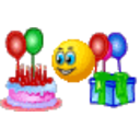 Birthday — cartoon emoji for Slack & Discord