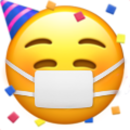 Party With Mask — happy emoji for Slack & Discord (Discord)