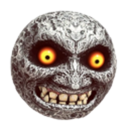 Majoras Moon — cartoon emoji for Slack & Discord (Discord)