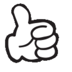 Thumbs Up Mouse — hand-gesture emoji for Slack & Discord (Discord)
