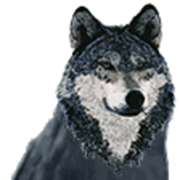 Rare Wolf — animal emoji for Slack & Discord (Discord)