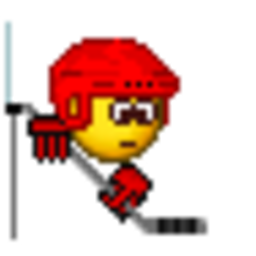 Hockey 3 — cartoon emoji for Slack & Discord (Discord)