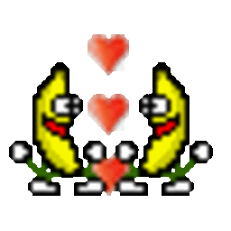 Bananadance Love — pixel-art emoji for Slack & Discord (Discord)