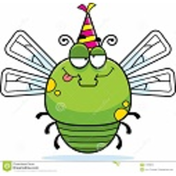 Drunk Grasshopper — cartoon emoji for Slack & Discord (Discord)