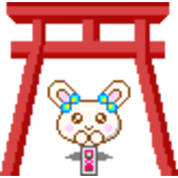 Rabbit Temple — cartoon emoji for Slack & Discord (Discord)