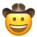 Happy Cowboy — happy emoji for Slack & Discord