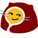 Meow Comfysmirk — cartoon emoji for Slack & Discord