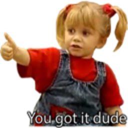 You Got It Dude — thumbs-up emoji for Slack & Discord (Discord)