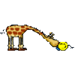 Giraffe Pet — cartoon emoji for Slack & Discord (Discord)