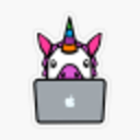 Unicorn Computer — unicorn emoji for Slack & Discord