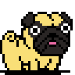 Pug 2 — cute emoji for Slack & Discord (Discord)