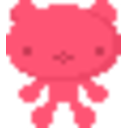 Pink Gummy Bear — pink emoji for Slack & Discord