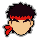 Smash Ryu — cartoon emoji for Slack & Discord