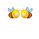 Loving Bees — cartoon emoji for Slack & Discord