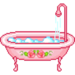 Bathtub — cartoon emoji for Slack & Discord (Discord)