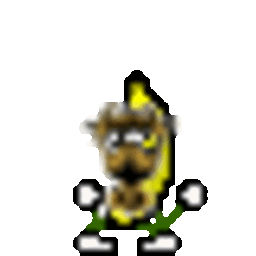 Bananadance Facialhair — cartoon emoji for Slack & Discord (Discord)