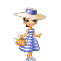 Summer Dress — cartoon emoji for Slack & Discord (Discord)