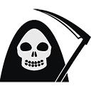 Grim Reaper Head — symbol emoji for Slack & Discord