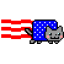 Nyancat America 2 — pixel-art emoji for Slack & Discord