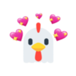 Chicken Love — cartoon emoji for Slack & Discord (Discord)