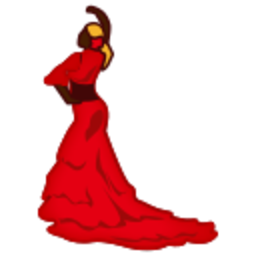 Flamenco Dancer — cartoon emoji for Slack & Discord (Discord)