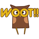 Woot 2 — cartoon emoji for Slack & Discord