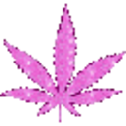 Marijuana Pink — leaf emoji for Slack & Discord (Discord)