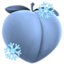 Frozen Peach — cute emoji for Slack & Discord