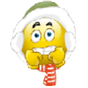 Freezing Cold — cartoon emoji for Slack & Discord