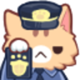 Neko Cop — cartoon emoji for Slack & Discord (Discord)