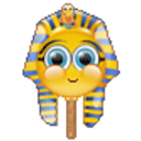 Tutankhamen — cartoon emoji for Slack & Discord