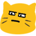 Meow Glare — cartoon emoji for Slack & Discord