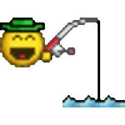 Fishing 2 — cartoon emoji for Slack & Discord (Discord)