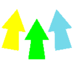 Party Arrows Up — arrow emoji for Slack & Discord (Discord)