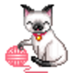 Siamesecat Yarn — cartoon emoji for Slack & Discord (Discord)