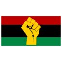Pan African Flag Fist — pan-african emoji for Slack & Discord