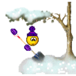 Shovel Snow — cartoon emoji for Slack & Discord (Discord)