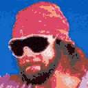 Macho Man Oh Yeah — cartoon emoji for Slack & Discord