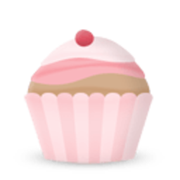 Cupcake Cherry — cartoon emoji for Slack & Discord (Discord)