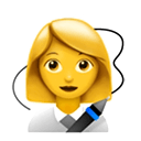Designer Girl — cartoon emoji for Slack & Discord