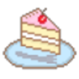 Cake Slice 8 — cartoon emoji for Slack & Discord (Discord)
