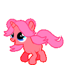 Unicorn Jump — cartoon emoji for Slack & Discord