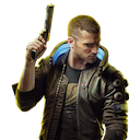Cyberpunk 2077 2 — character emoji for Slack & Discord