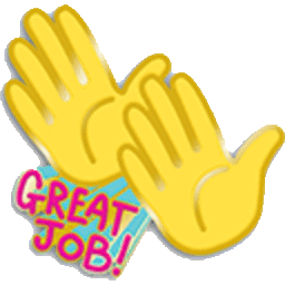 Greatjob — celebration emoji for Slack & Discord (Discord)