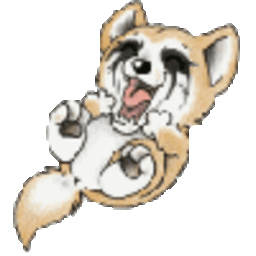 Laughing Dog — cartoon emoji for Slack & Discord (Discord)
